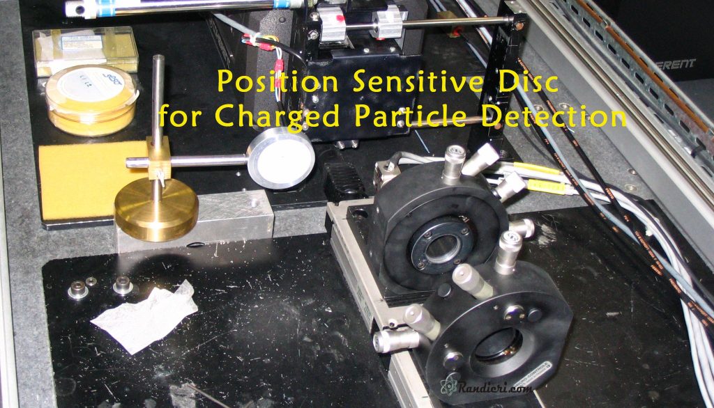 Poster Position sensitive disc for charged particle detection